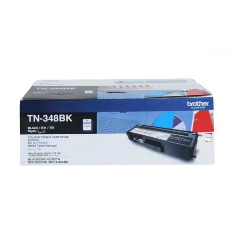 Brother TN-348BK Black Toner Cartridge Original - iDesign Communications