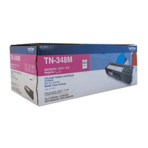 Brother TN-348M Magenta Toner Cartridge Original - iDesign Communications