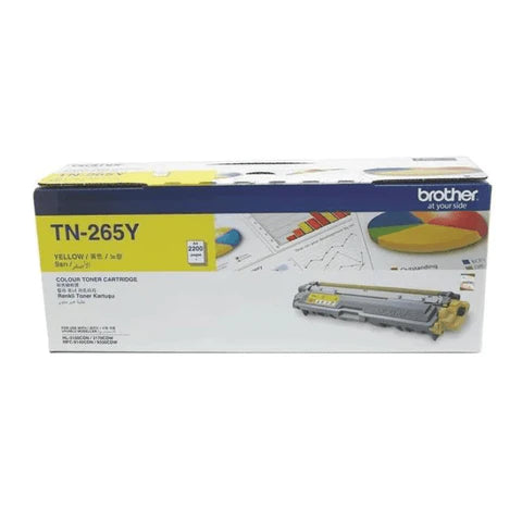 Brother TN-265Y Yellow Toner Cartridge Original - iDesign Communications