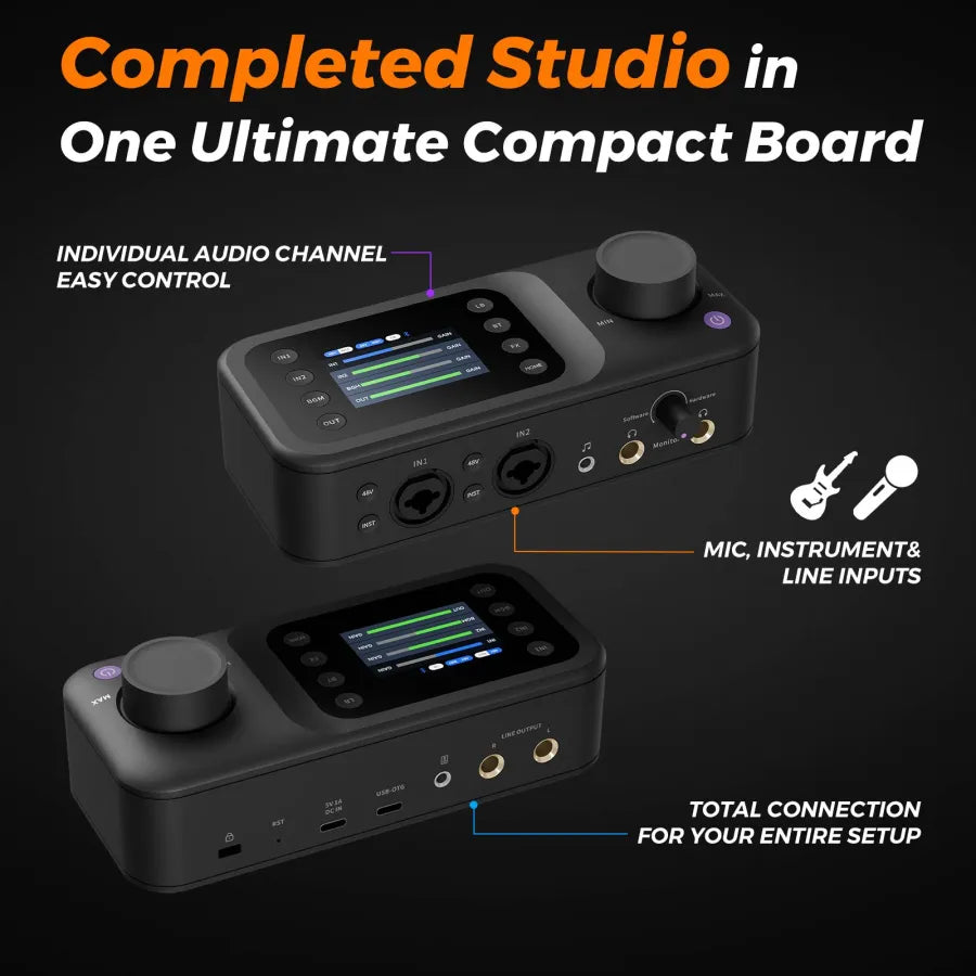 NearStream AMIX40U: All In One Portable Audio Mixer - iDesign Communications
