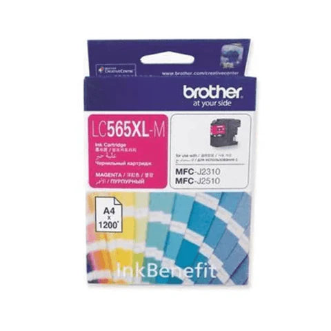 Brother LC565XL-M Magenta High Yield Ink Cartridge Original Single-pack - iDesign Communications