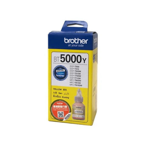 Brother BT5000Y Yellow Ink Bottle Original - iDesign Communications