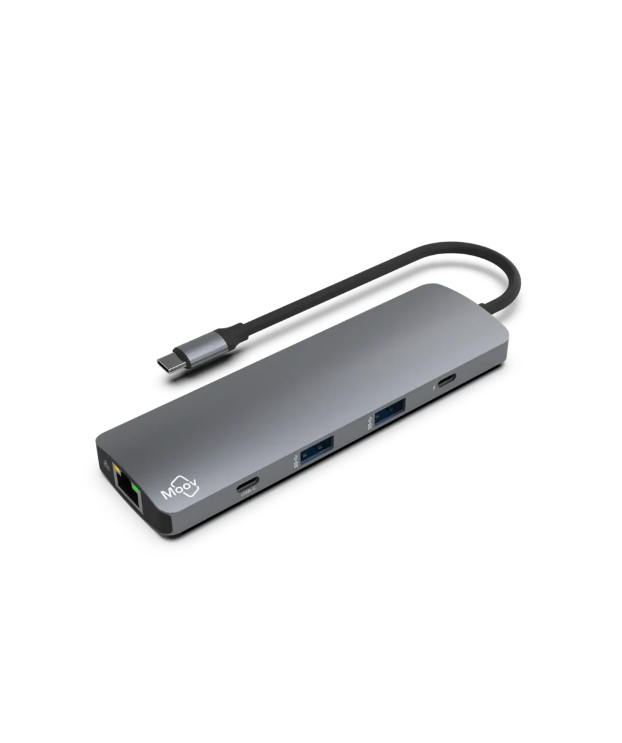 Moov 9-in-1 Multiport Hub - Space Grey - iDesign Communications