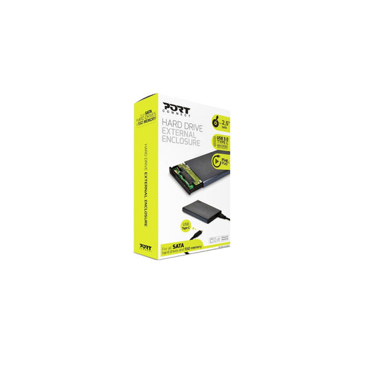 Port 2.5" SATA USB-C Hard drive Enclosure - iDesign Communications