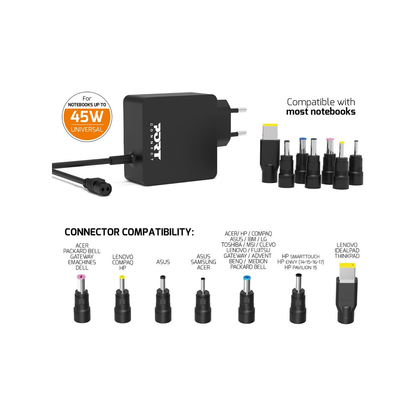 Port 45W Universal AC Adapter - iDesign Communications