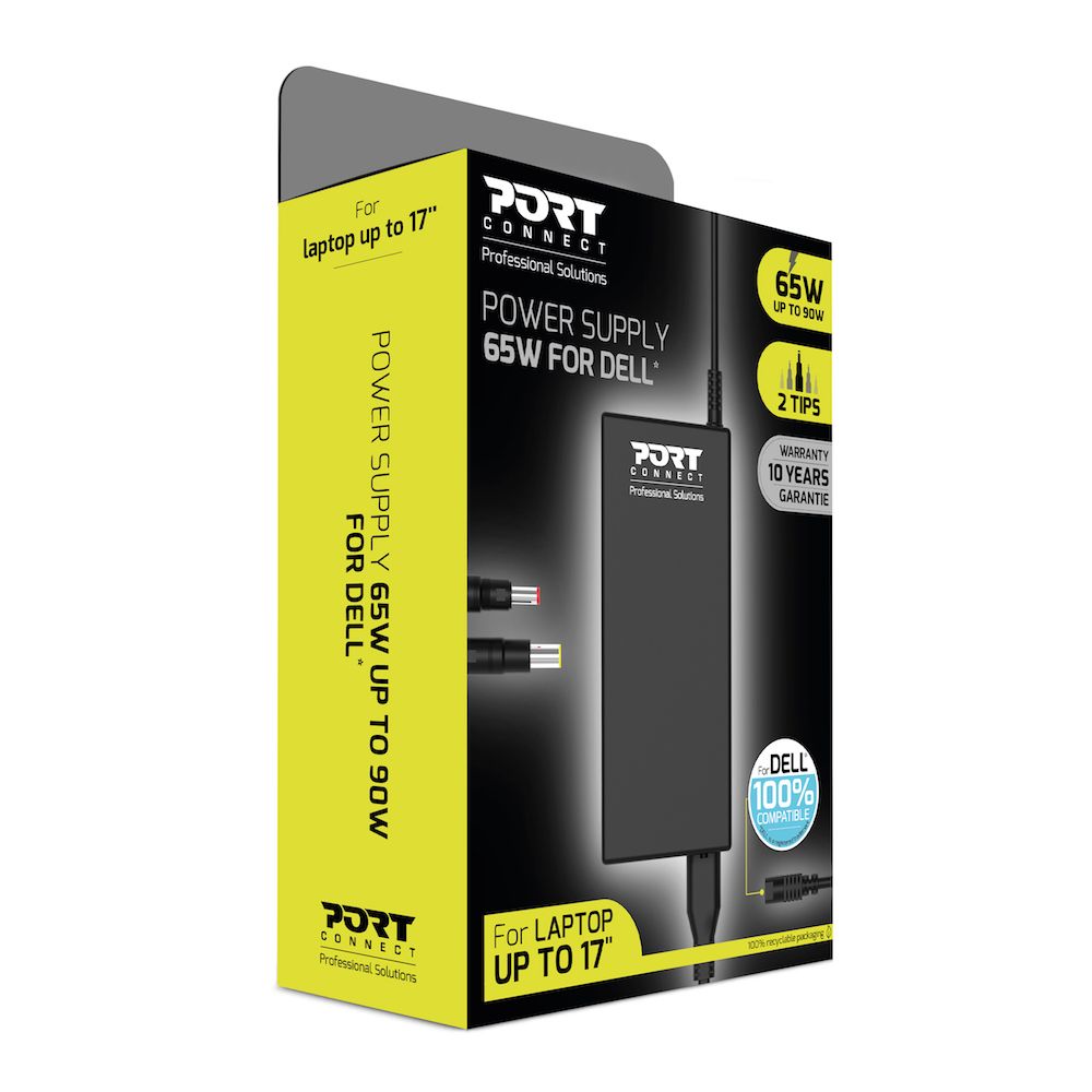 Port 65W Dell AC Adapter - iDesign Communications