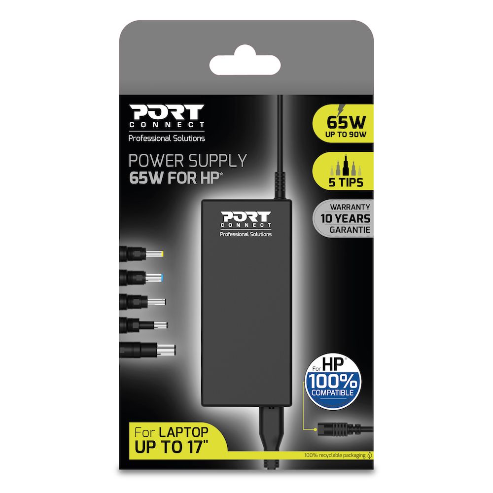 Port 65W HP AC Adapter - iDesign Communications