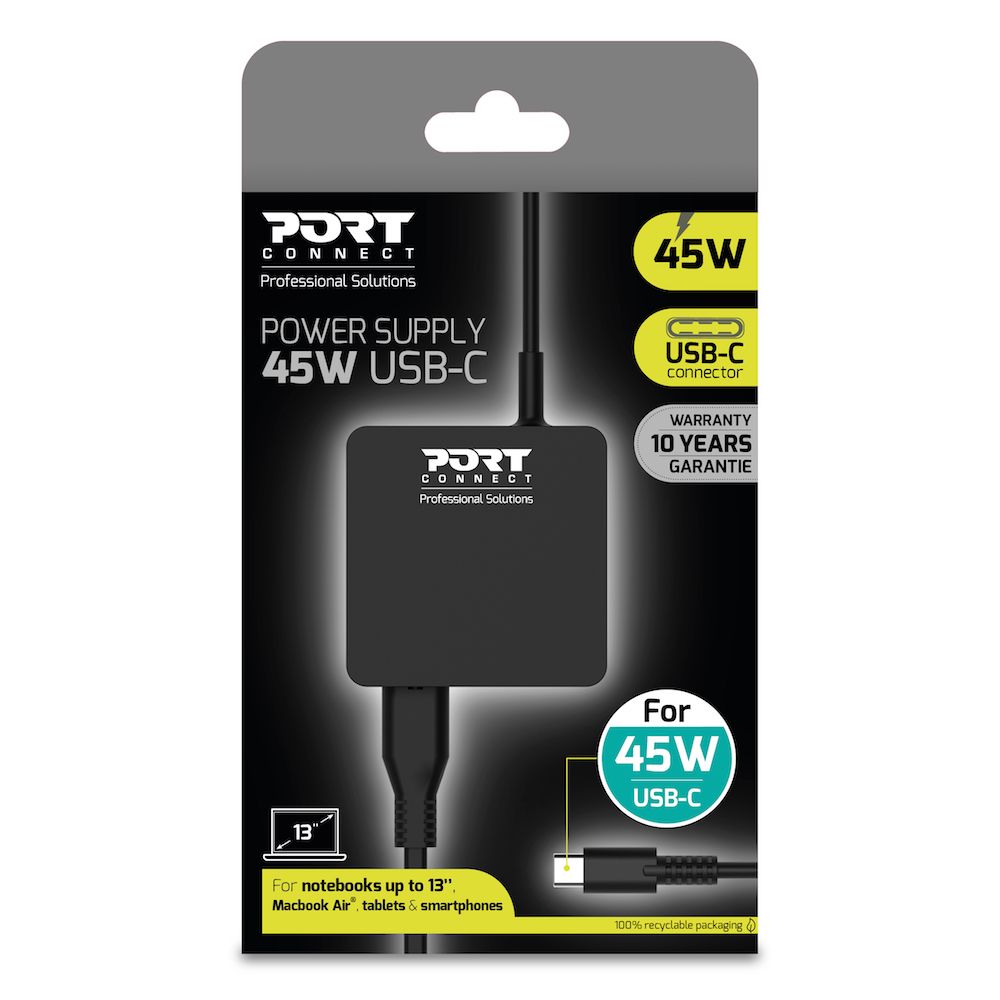 Port 45W USB-C AC Adapter - iDesign Communications