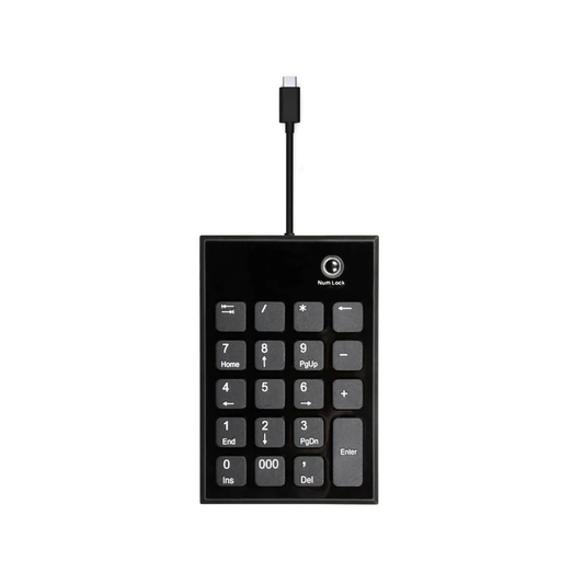 Port Black USB-A & USB-C Numeric Keypad - iDesign Communications