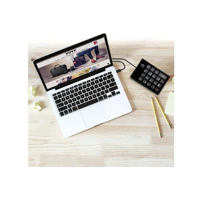 Port Black USB-A & USB-C Numeric Keypad - iDesign Communications