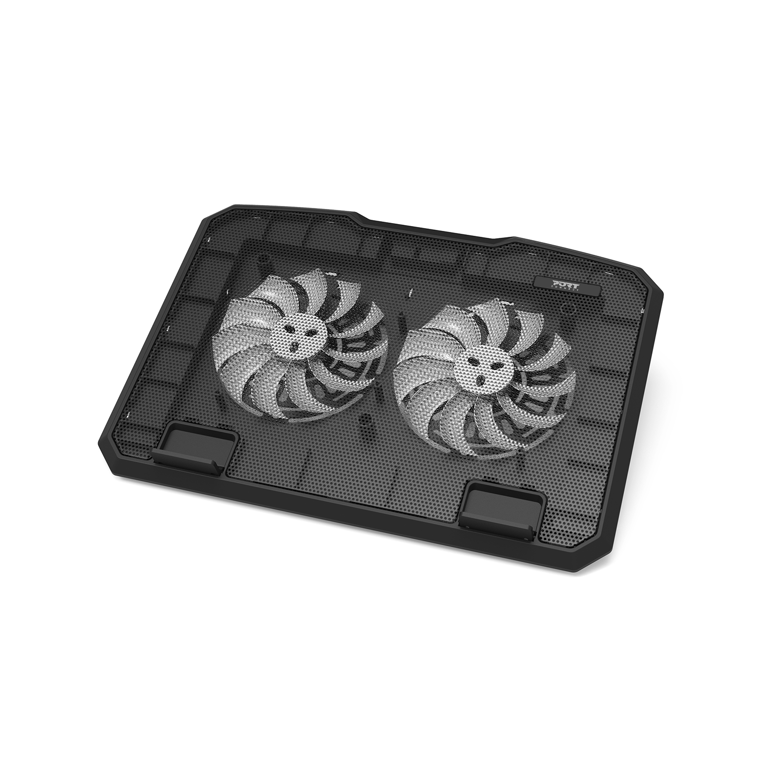 Port 2 Fan Cooler Notebook Stand - iDesign Communications