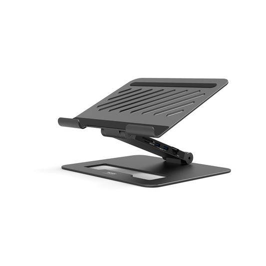 Port USB-C Docking Adjustable Notebook Stand - iDesign Communications