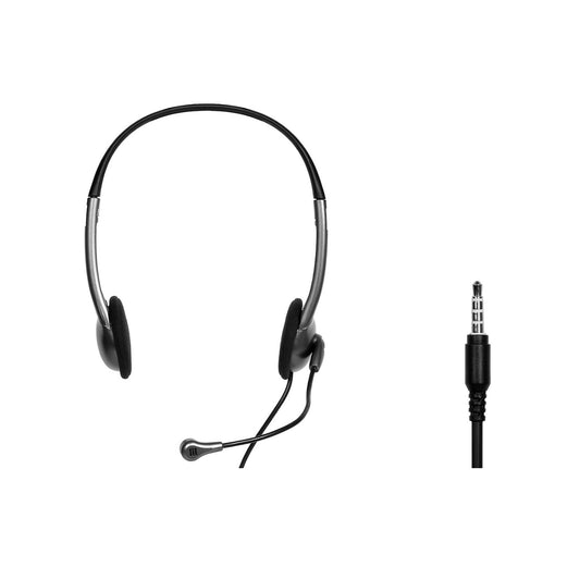Port Black Stereo Combo-Jack Headset - iDesign Communications