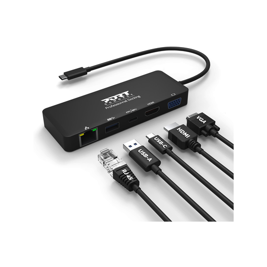 Port 85W USB-C Universal Travel Docking Station - iDesign Communications