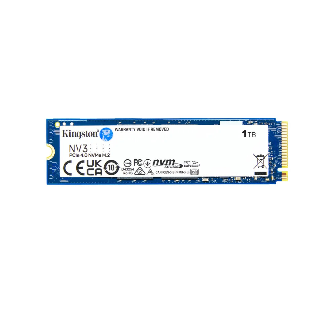 Kingston Technology 1TB NV3 M.2 2280 NVMe Internal SSD - iDesign Communications