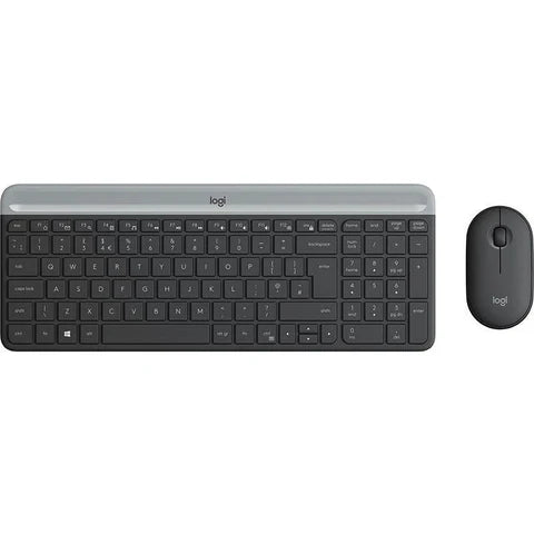 Logitech MK470 Slim Wireless Keyboard and Mouse Combo - Graphite - iDesign Communications