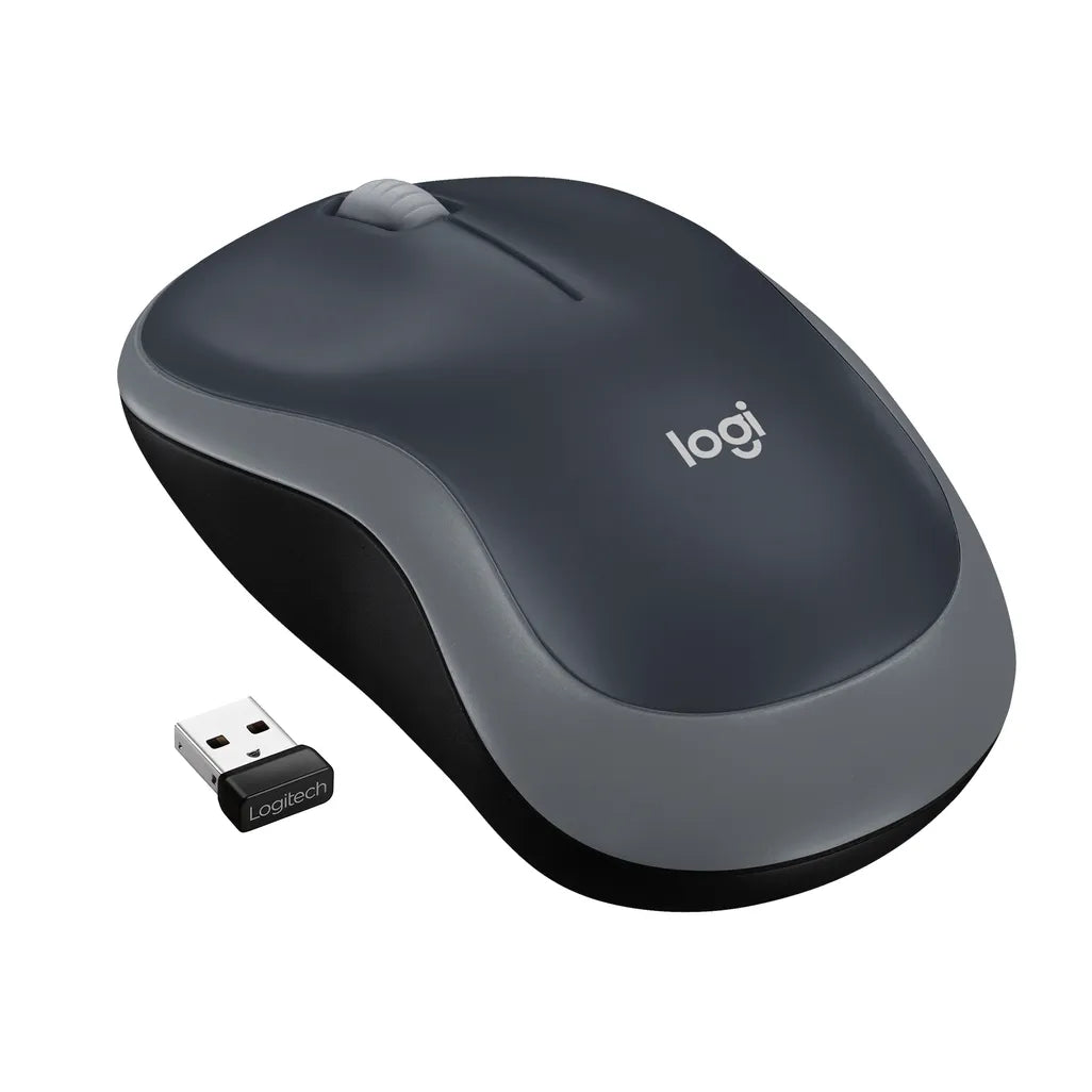 Logitech M185 Wireless Mouse Grey - iDesign Communications