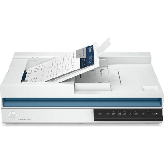 HP ScanJet Pro 2600 f1 A4 Flatbed and ADF Scanner - iDesign Communications