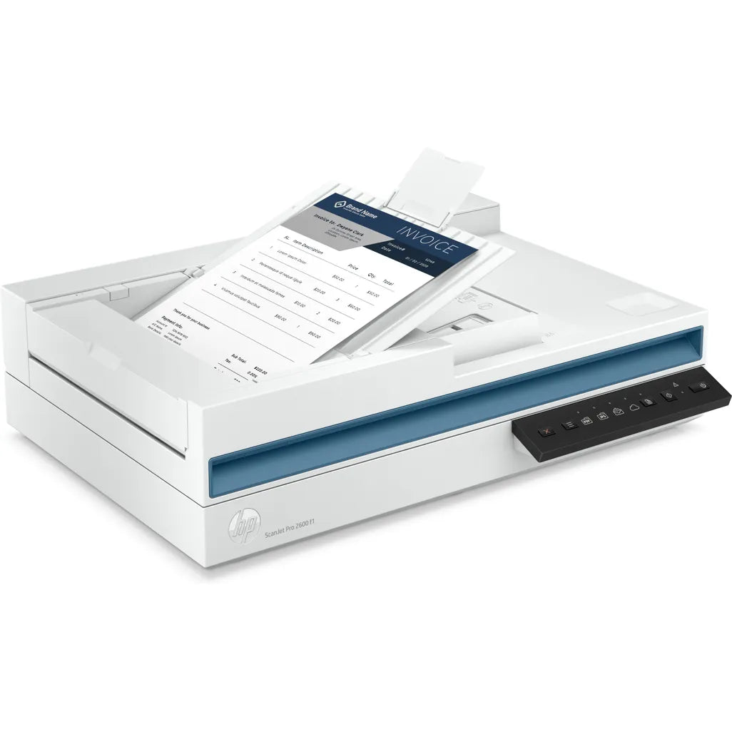 HP ScanJet Pro 2600 f1 A4 Flatbed and ADF Scanner - iDesign Communications