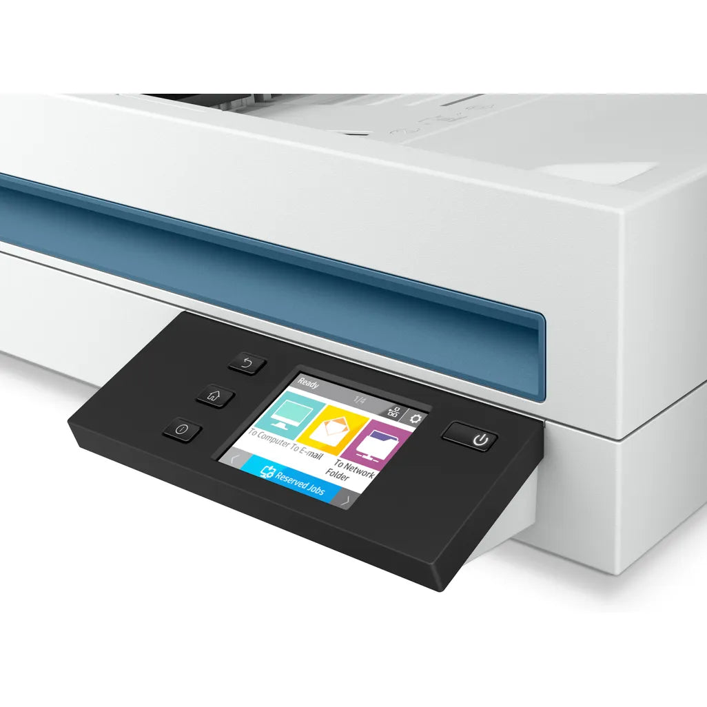 HP Scanjet Pro N4600 fnw1 A4 Flatbed and ADF Scanner - iDesign Communications
