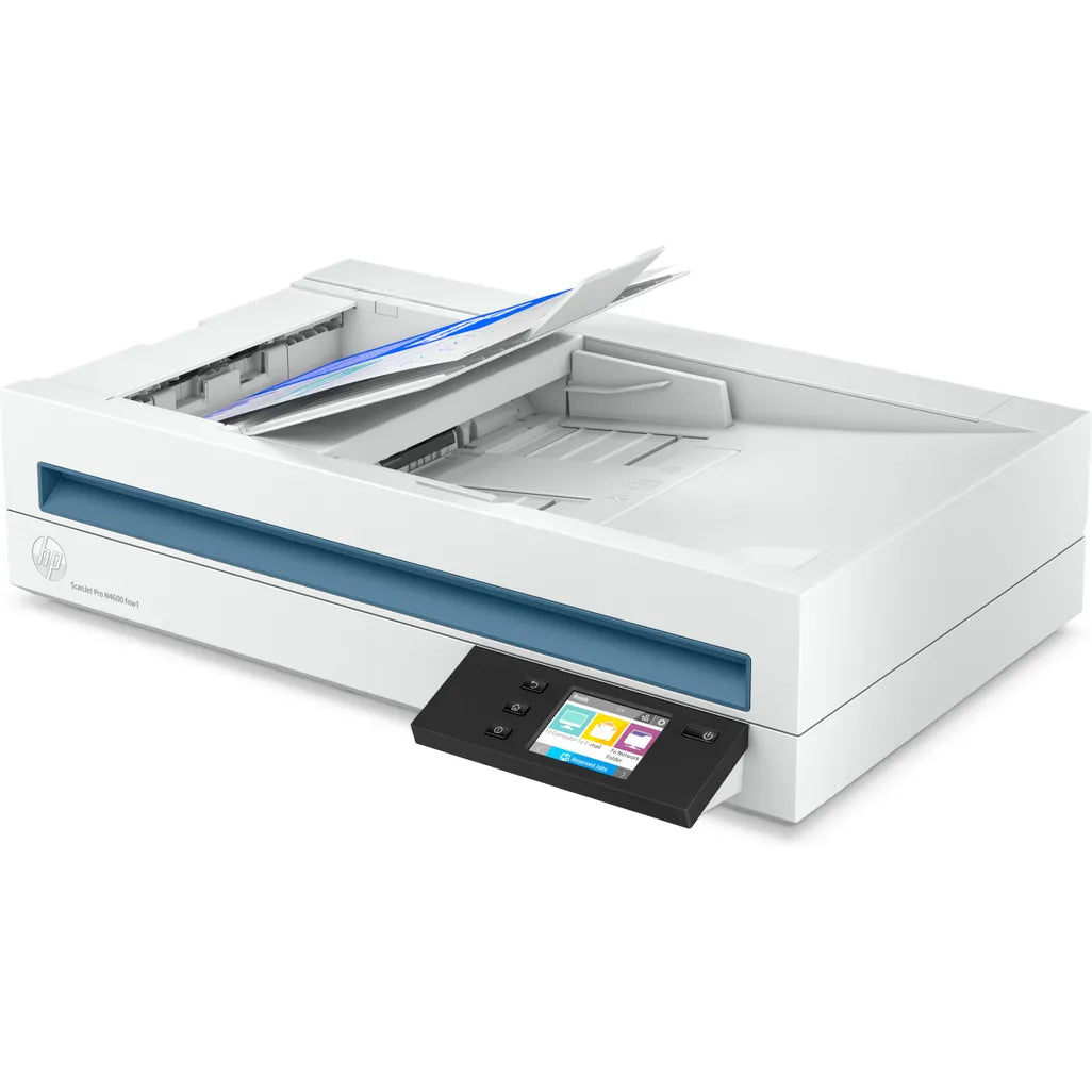 HP Scanjet Pro N4600 fnw1 A4 Flatbed and ADF Scanner - iDesign Communications