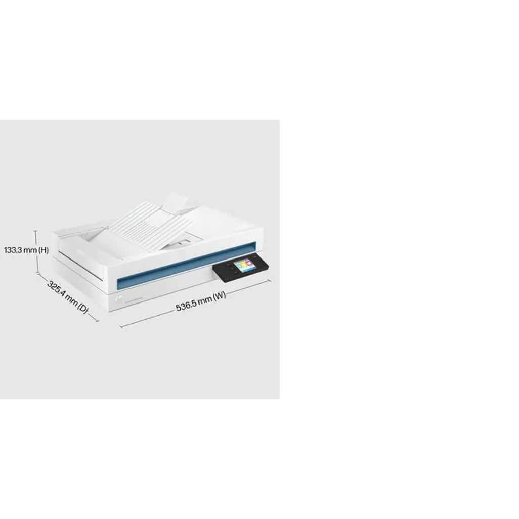 HP Scanjet Pro N4600 fnw1 A4 Flatbed and ADF Scanner - iDesign Communications