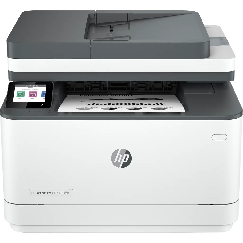 HP LaserJet Pro MFP 3103FDN A4 Multifunction Laser Printer - iDesign Communications