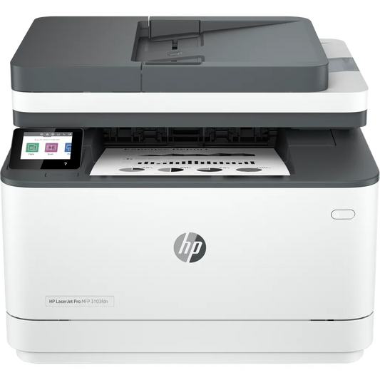 HP LaserJet Pro MFP 3103FDN A4 Multifunction Laser Printer - iDesign Communications