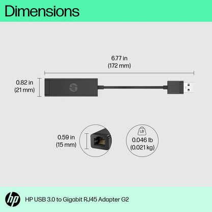 HP USB 3.0 to Gigabit RJ45 G2 Adapter - iDesign Communications