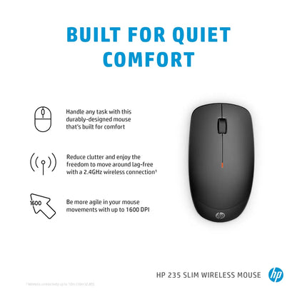 HP 235 Slim Wireless Mouse - iDesign Communications