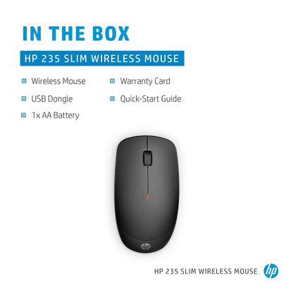 HP 235 Slim Wireless Mouse - iDesign Communications