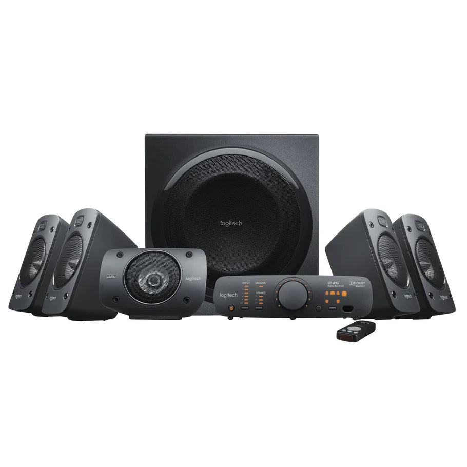 Logitech Z906 Surround Sound Speakers 5.1 THX 500w - iDesign Communications