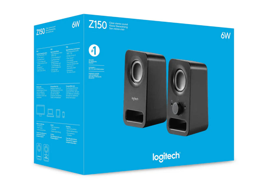 Logitech Z150 Compact Stereo Speakers - iDesign Communications