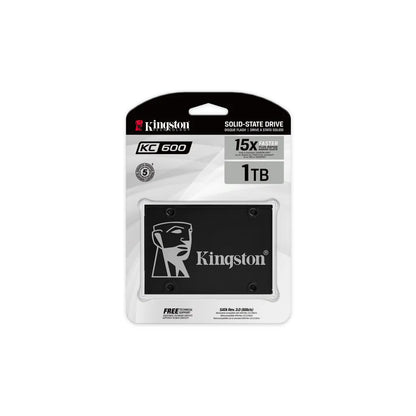 Kingston KC600 2.5-inch 1TB Serial ATA III 3D TLC Internal SSD - iDesign Communications