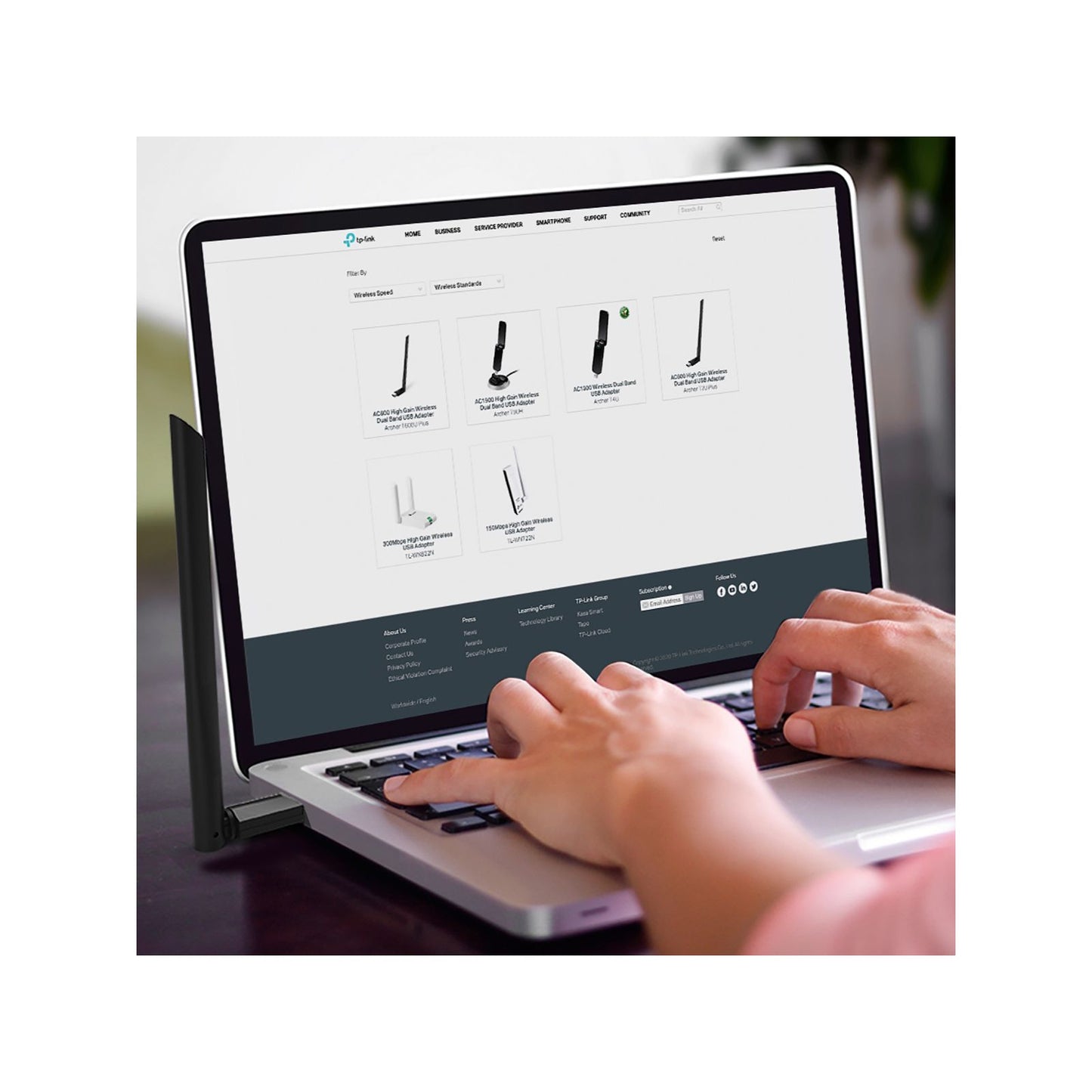 TP-Link AC1300 High Gain USB Wireless Adapter