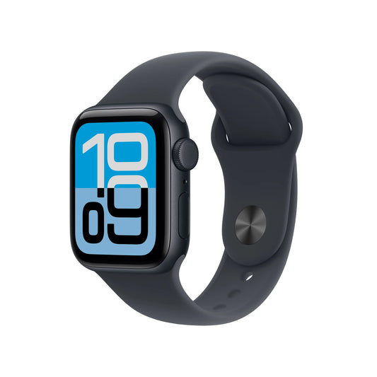 Apple Watch SE 3 GPS 44MM Midnight Aluminium Case with Midnight Sport Band - M/L - iDesign Communications