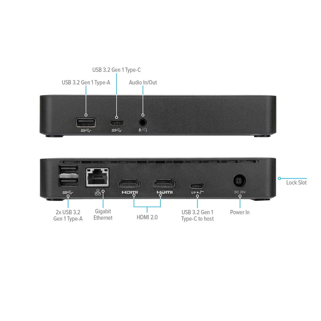 Targus Universal USB-C DV4K Docking Station with 65W Power Delivery - iDesign Communications