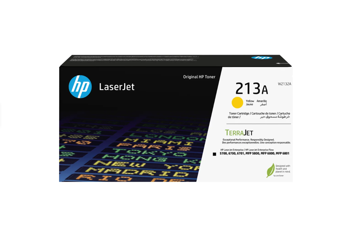 HP 213A LaserJet Yellow Toner Cartridge 3,000 pages Original - iDesign Communications