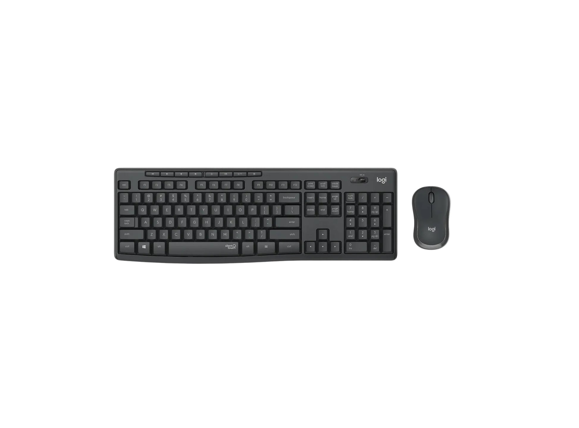 Logitech MK295 Silent Wireless Combo - Graphite - iDesign Communications