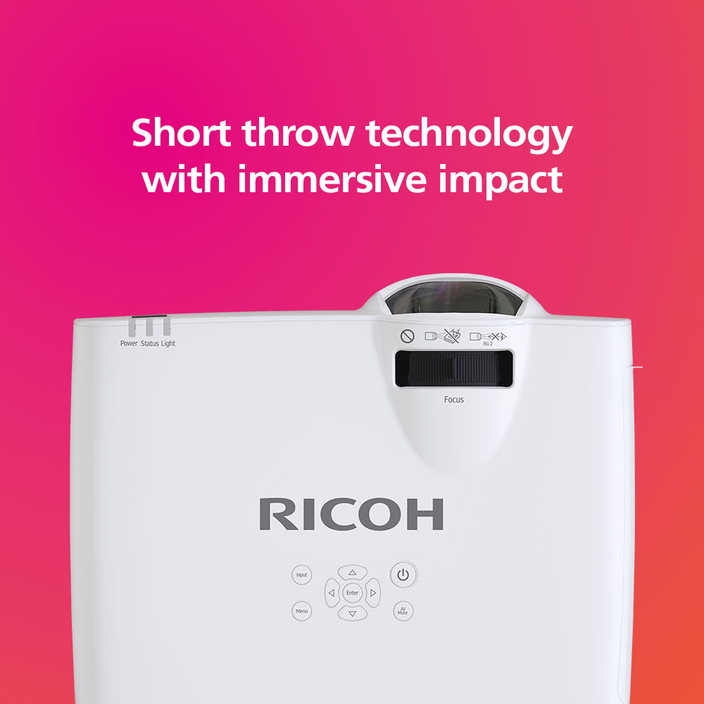 Ricoh WUL5A40ST Short Throw Laser Projector - iDesign Communications
