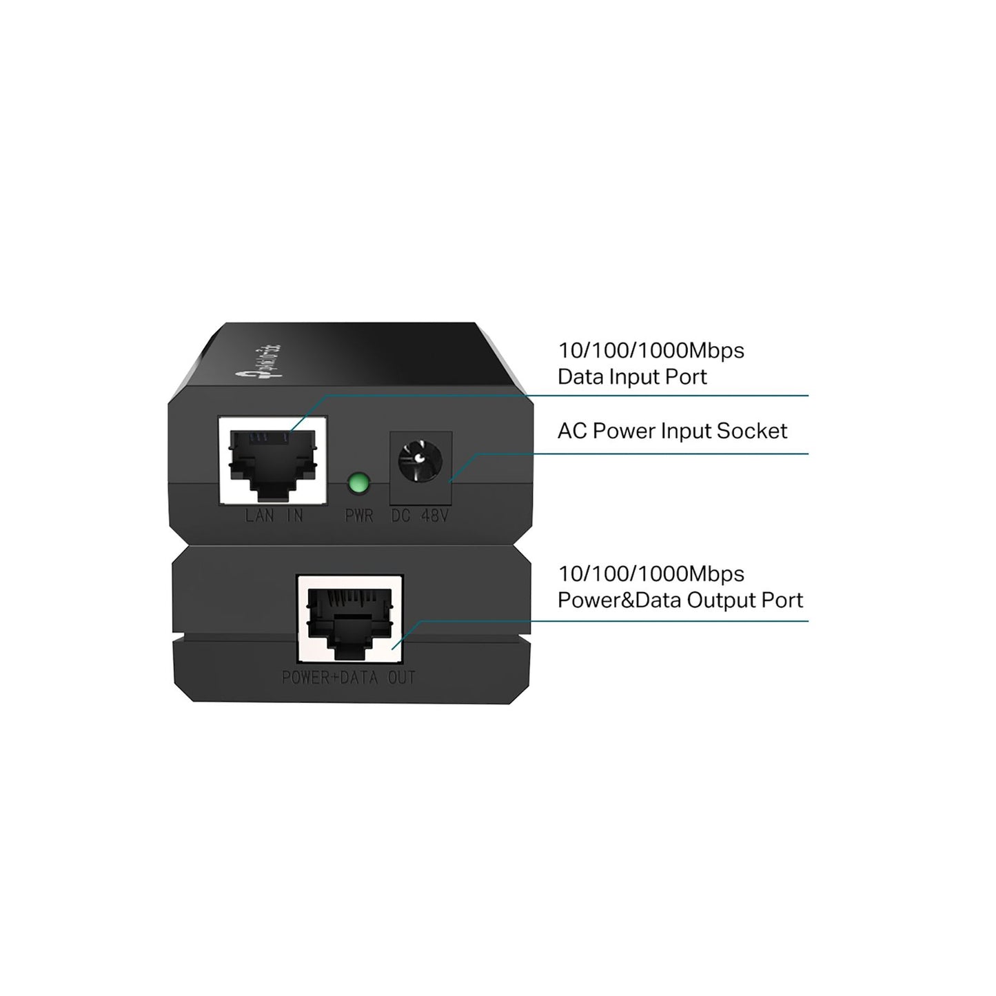 TP-Link Gigabit Speed Support POE Injector