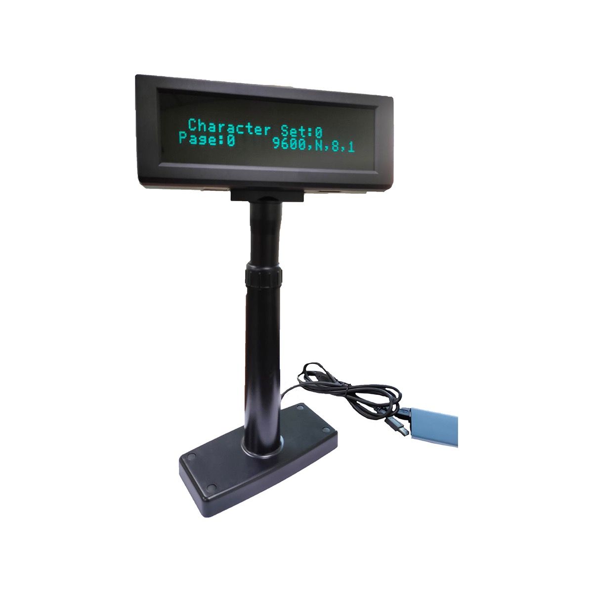 PinnPOS VFD-860 Customer Second Display Pole - iDesign Communications