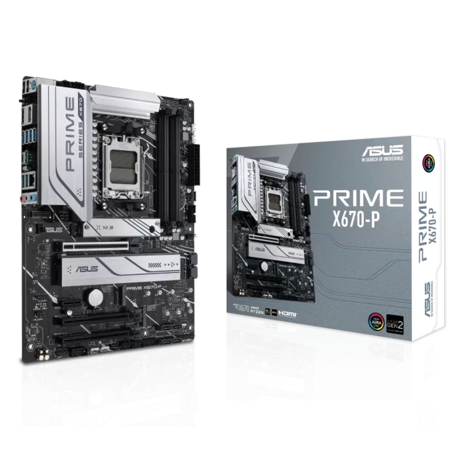Asus AMD X670-P Ryzen AM5 ATX Prime Motherboard - iDesign Communications