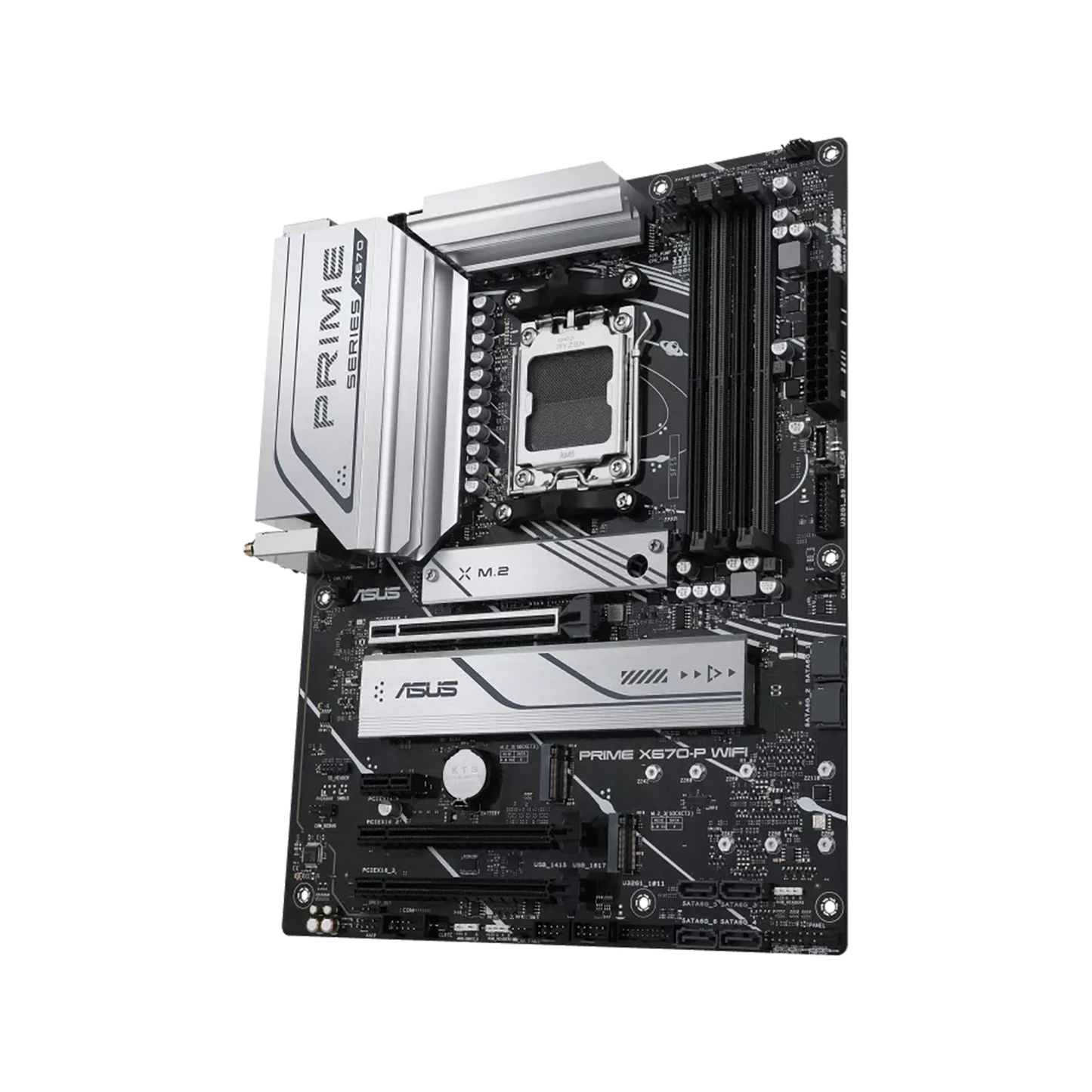 Asus AMD X670-P Ryzen AM5 ATX Prime Motherboard - iDesign Communications
