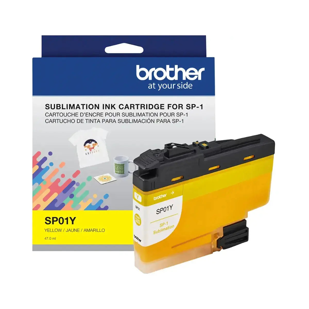 Brother SP01Y Yellow Sublimation Ink Cartridge 47ml Original - iDesign Communications