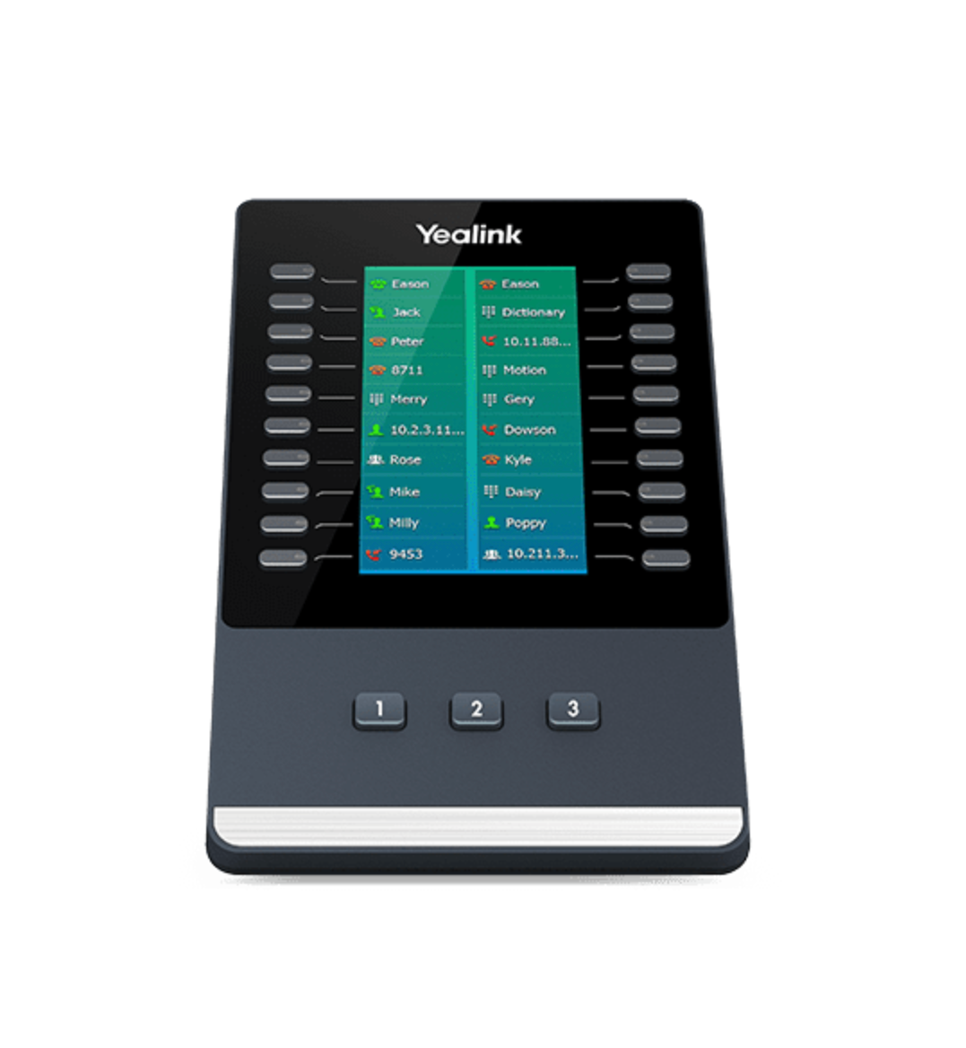 Yealink EXP55 Colour Expansion Module - iDesign Communications
