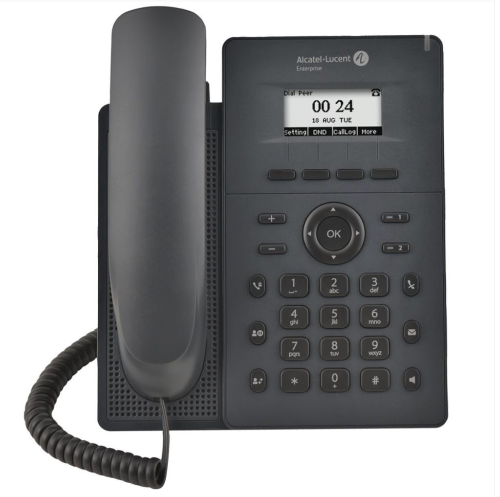 Alcatel-Lucent H2P 2-Line SIP Handheld DeskPhone - iDesign Communications