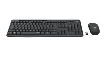 Logitech MK295 Silent Wireless Combo - Graphite - iDesign Communications