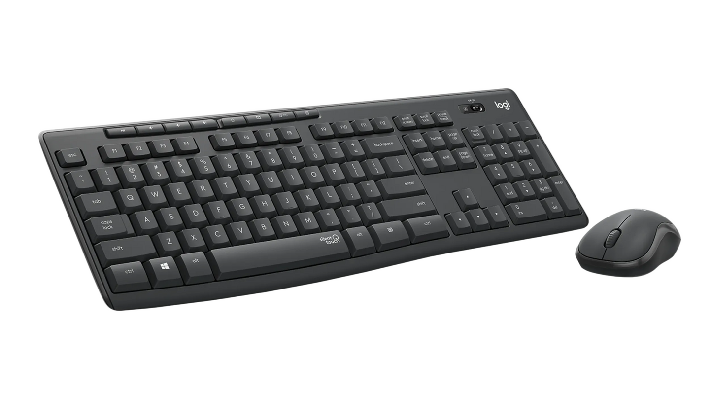 Logitech MK295 Silent Wireless Combo - Graphite - iDesign Communications
