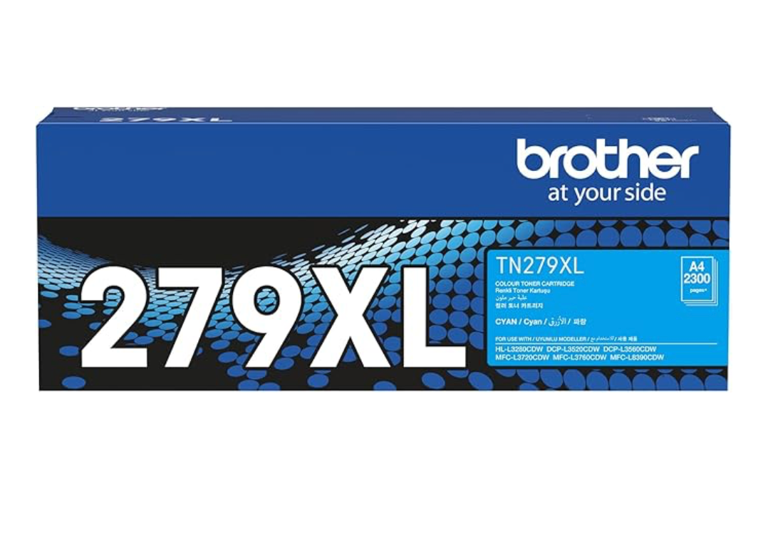 Brother TN-279XLC Cyan Toner Cartridge Original - iDesign Communications
